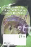 Comentarios a la Ley de Empresas de Trabajo Temporal