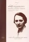 María Zambrano. Historia, Poesía y Verdad