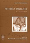 FILOSOFÍA Y EDUCACIÓN (LETRA MANUSCRITA)