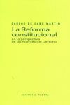 LA REFORMA CONSTITUCIONAL EN LA PERSPECTIVA DE LAS FUENTES DEL DERECHO