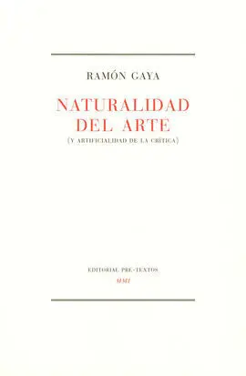 Naturalidad del Arte