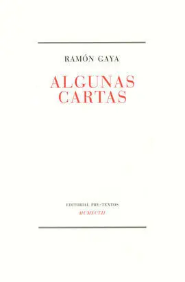 Algunas Cartas