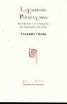 LA ESCRITURA POÉTICA CHINA