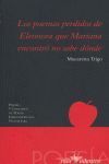 LOS POEMAS PERDIDOS DE ELEONORA QUE MARIANA ENCONTRÓ NO SABE DÓNDE
