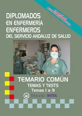 Diplomadoe en Enfermeria Enfermeros Sas Temario Comun y Tests Temas 1 a 9