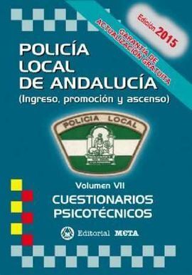 POLICIA LOCAL ANDALUCIA VII PRUEBAS PSICOTECNICAS