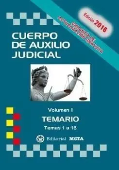 Cuerpo de Auxilio Judicial I Temario