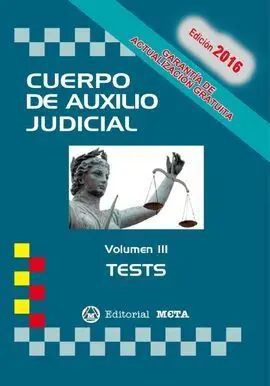 Cuerpo de Auxilio Judicial Iii Test