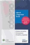 CISS CÓDIGO LABORAL Y SEGURIDAD SOCIAL 2007