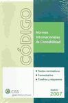 CISS CÓDIGO NORMAS INTERNACIONALES DE CONTABILIDAD 2007