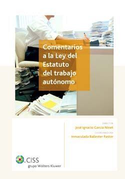 COMENTARIOS A LA LEY ESTATUTO TRABAJADOR AUTONOMO