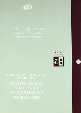 Metodos de Investigacion Cientifica en Psicologia