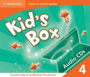 KID'S BOX FOR SPANISH SPEAKERS LEVEL 4 AUDIO CDS (4)