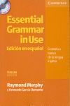 ESSENTIAL GRAMMAR IN USE. EDICIÓN EN ESPAÑOL+CD-ROM (SIN RESPUESTAS)