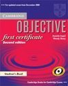 OBJECTIVE FIRST CERTIFICATE. SELF-STUDY STUDENT S BOOK