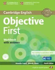 Objective First For Spanish Speakers Workbook With Answers With Audio Cd 4Th Edi