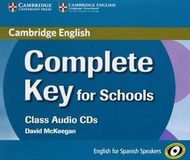 COMPLETE KEY FOR SCHOOLS. CLASS AUDIO CDS
