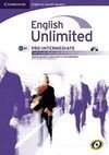 ENGLISH UNLIMITED PRE-INTERMEDIATE (WB+DVD+C