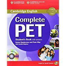 COMPLETE PET FOR SPANISH SPEAKERS WITH ANSWERS