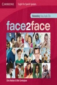 FACE 2 FACE ELEMENTARY CLASS CD SPANISH EDITION