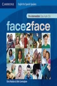 FACE 2 FACE PRE-INTERMEDIATE CLASS CDS SPANISH EDITION