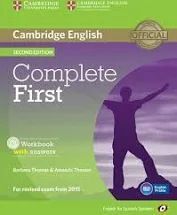 COMPLETE FIRST FOR SPANISH SPEAKERS WORKBOOK WITH ANSWERS WITH AUDIO CD 2ND EDIT
