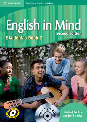 ENGLISH IN MIND 2 STUDENT`S BOOK + CD 2º EDICION S