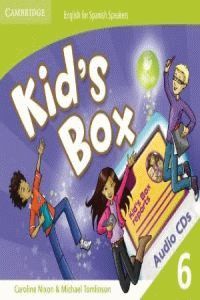KID'S BOX FOR SPANISH SPEAKERS LEVEL 6 AUDIO CDS (4)