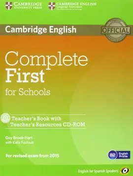 Complete First For Schools For Spanis Speakers Teachers Book