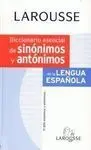 Diccionario Esencial de Sinónimos y Antónimos de la Lengua Española