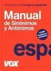 Diccionario Manual de Sinónimos y Antónimos de la Lengua Española 2007