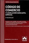 CÓDIGO DE COMERCIO Y LEGISLACIÓN MERCANTIL ESPECIAL
