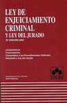 LEY DE ENJUICIAMIENTO CRIMINAL Y LEY DEL JURADO