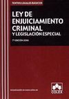 LEY DE ENJUICIAMIENTO CRIMINAL Y LEGISLACIÓN ESPECIAL 2008