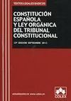 CONSTITUCION ESPAÑOLA Y TRIBUNAL CONSTITUCIONAL-12ED.(2013)