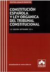 CONSTITUCION ESPAÑOLA Y TRIBUNAL CONSTITUCIONAL 13ED 2014