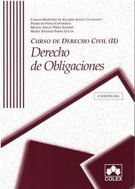 CURSO DE DERECHO CIVIL II DERECHO DE OBLIGACIONES
