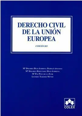 Derecho Civil Union Europea 6/E (2015)