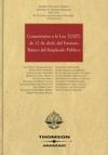 COMENTARIOS A LA LEY 7/07 DE 12 DE ABRIL, DEL ESTATUTO BÁSICO DEL EMPLEADO PÚBLICO