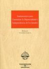 INSTRUMENTOS PARA GARANTIZAR LA IMPARCIALIDAD E INDEPENDENCIA DE LOS JURADOS