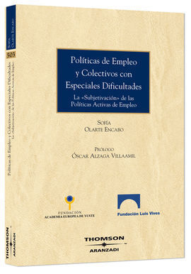 POLÍTICAS DE EMPLEO Y COLECTIVOS CON ESPECIALES DIFICULTADES