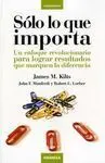 Sólo lo que Importa