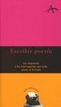 ESCRIBIR POESÍA