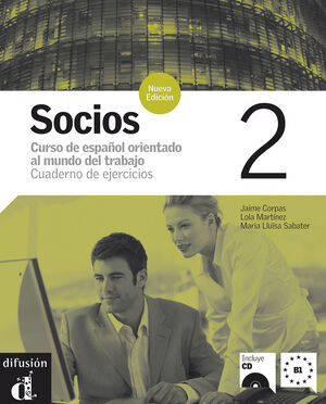 SOCIOS NUEVA EDICIÓN 2 CUADERNO DE EJERCICIOS + CD