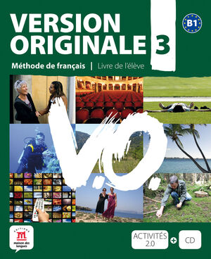 VERSION ORIGINALE 3 LIVRE DE L´ÉLÈVE + CD + DVD
