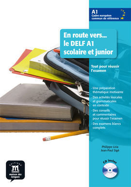 EN ROUTE VERS LE DELF SCOLAIRE ET JUNIOR A1 LIVRE DE L'ÉLÈVE + CD