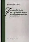 Formularios Ley Organica 5/2000 de Responsabilidad Penal de Menores