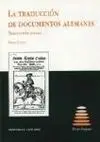 La Traduccion de Documentos Alemanes
