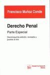 DERECHO PENAL PARTE ESPECIAL . DECIMOQUINTA EDICIÓN, REVISADA Y PUESTA AL DÍA