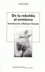 DE LA REBELDÍA AL EROTISMO